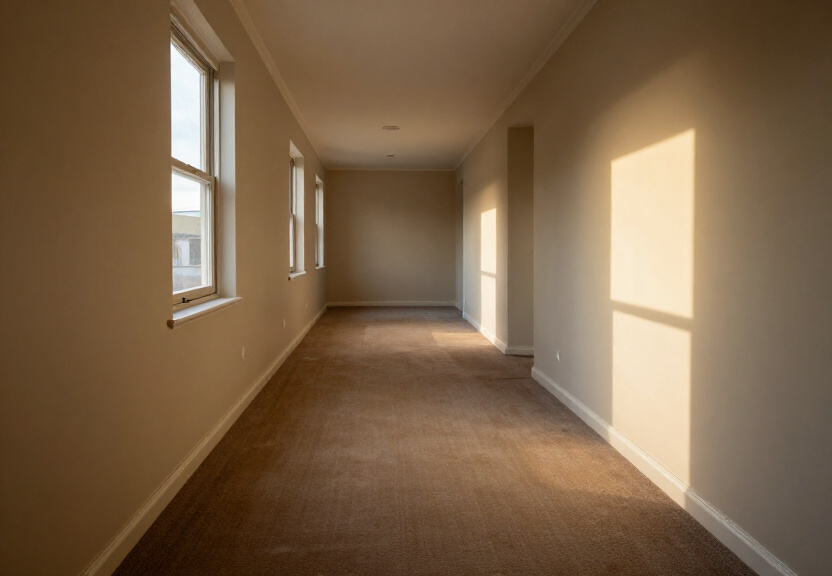 Restored living room in Chatswood West after flood damage repair